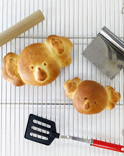 Parent and child Koala bread & Yumehatchi bread making experience