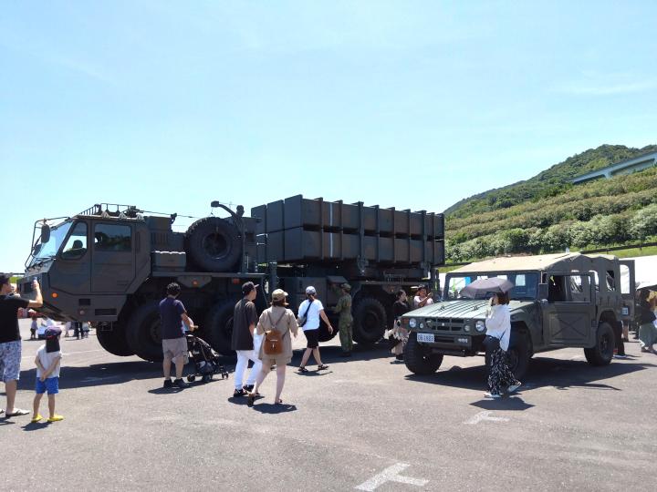 緊急車両・災害救助用装備展示