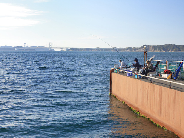 南淡路市大型浮式海釣公園